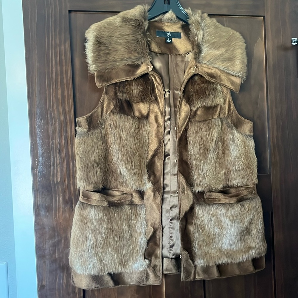 Rachel Zoe fur vest
